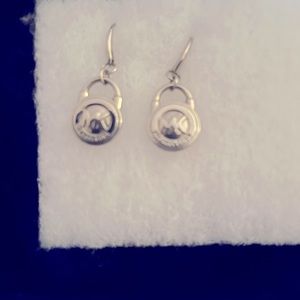 Micheal Kors silver earrings
